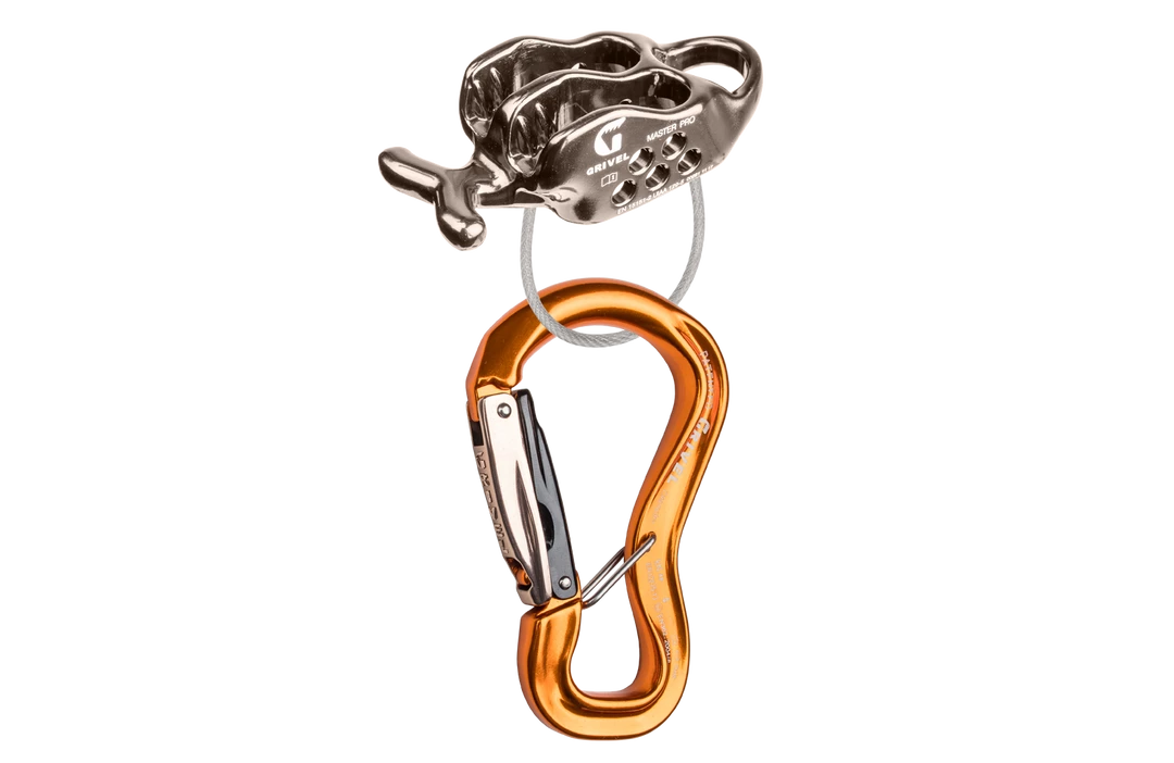 Grivel Master Pro Kit With Clepsydra L K10G Climbing Devices