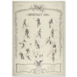 Grivel Lithographic Print: Snowcraft 1886 Prints & Posters